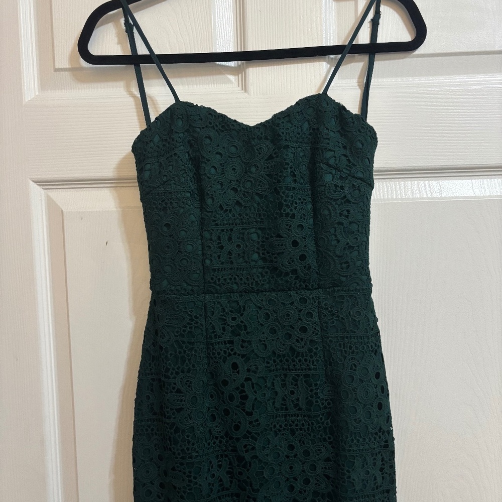 Jaus Mesina dress emerald green - Picture 3 of 6